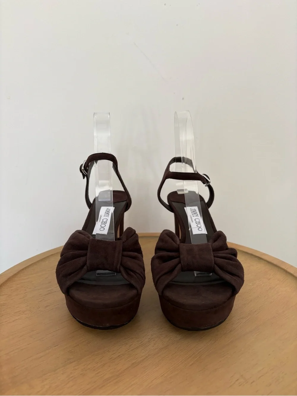 New Jimmy Choo Heloise 80MM Platform Heels